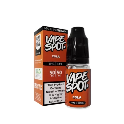 Vape Spot Cola E-Liquid 10ml - 12mg
