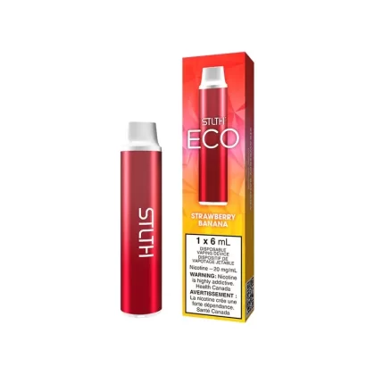 STLTH ECO DISPOSABLE – STRAWBERRY BANANA