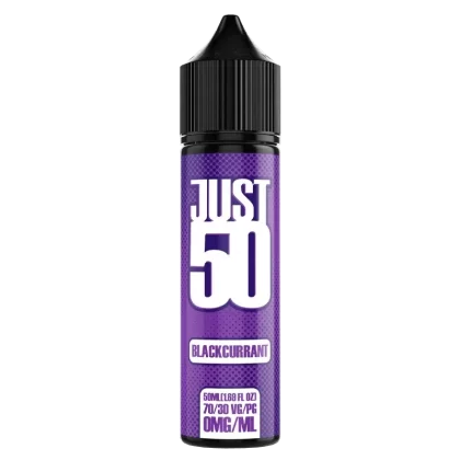 BLACKCURRANT E LIQUID BY JUST 50 50ML 70VG