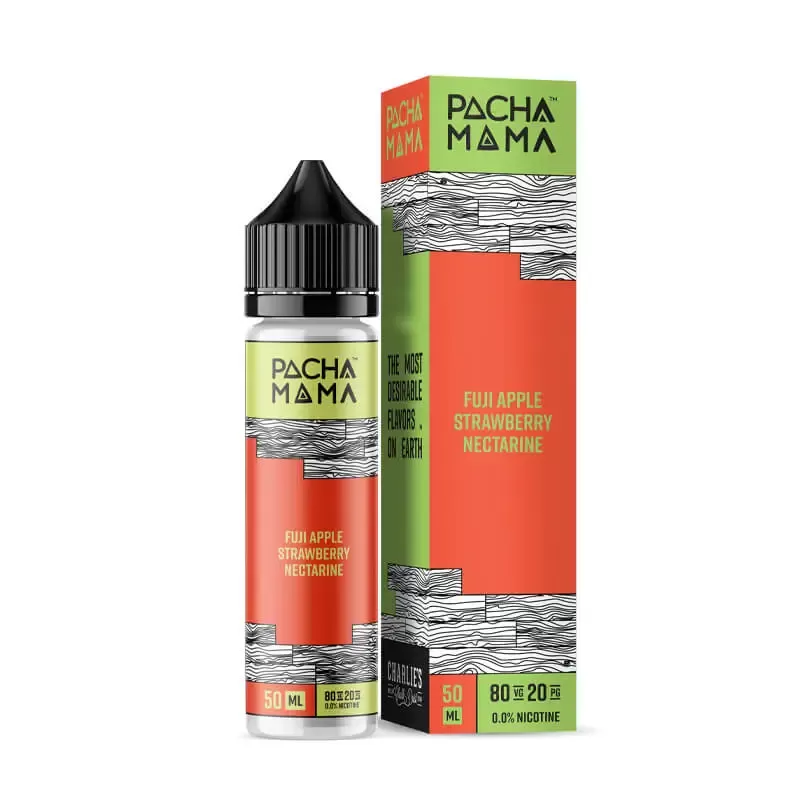 Fuji Apple Strawberry Nectarine by Pacha Mama Short Fill - Vapestreams Co