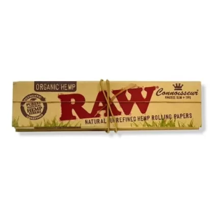 RAW Tips & Papers Connoisseur Organic Hemp KSS - Ejuicewarehouse