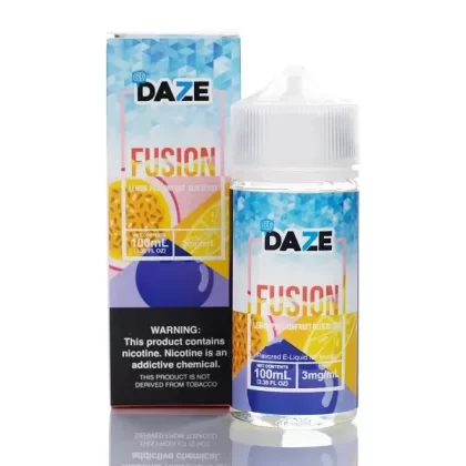 7 Daze Fusion TFN – Lemon Passionfruit Blueberry ICED – 100ml