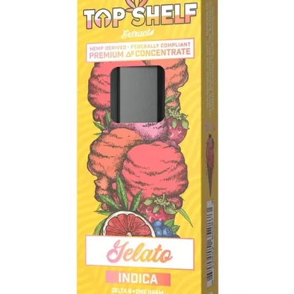 Top Shelf Hemp 1g Delta 8 Disposable Vape – Gelato