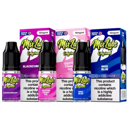 Mix Labs Nicotine Salt 10ml 10mg - Strawberry Kiwi