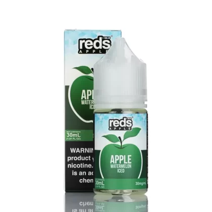 7 Daze Salt Series - Reds Apple Watermelon Iced- 30ml - 50mg