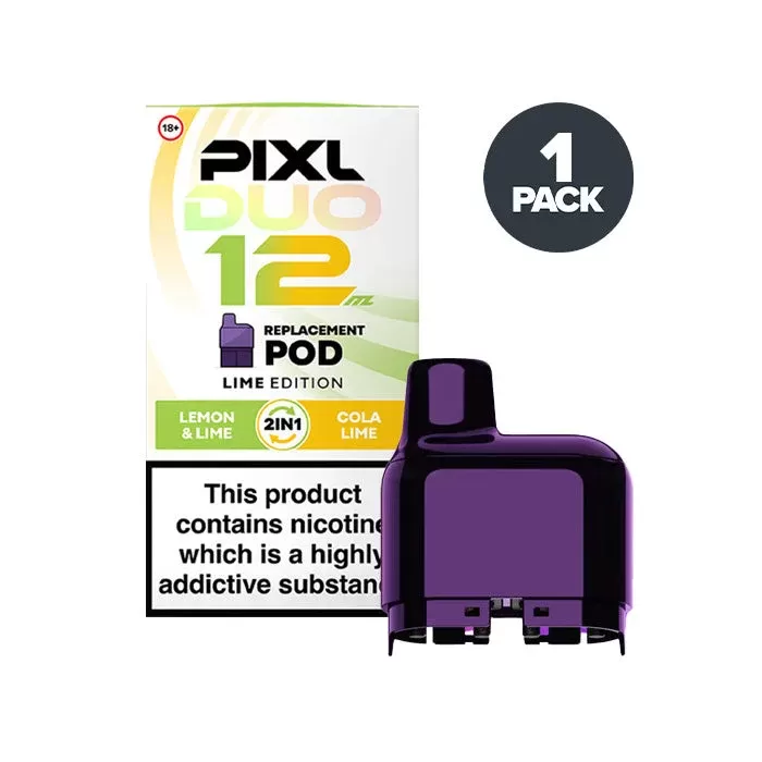 Lime Edition Pixl Duo 12 Pre-filled Pods