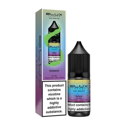 ELUX LEGEND RAINBOW 10ML NIC SALT E-LIQUID - Strength#5MG>10MG>20MG