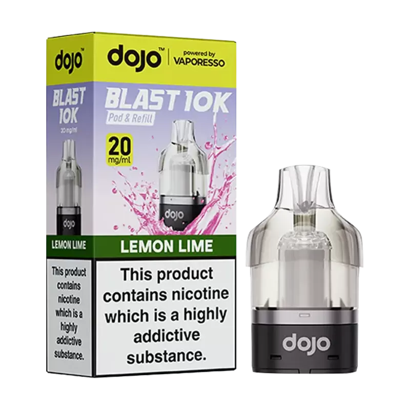 Lemon Sherbert Dojo Blast 10K Refill Pack - Vapeshop Co