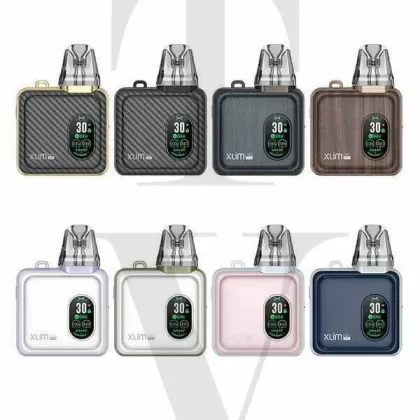 OXVA XLIM SQ PRO POD VAPE KIT - Select Your Colour#BLACK CARBON>BRONZE WOOD>GENTLE BLUE>GOLD CARBON>GUNMETAL WOOD>MAUVE WHITE>PASTEL PINK>SPRING WHITE>Blackcurrant Passionfruit>Blue Sour Raz