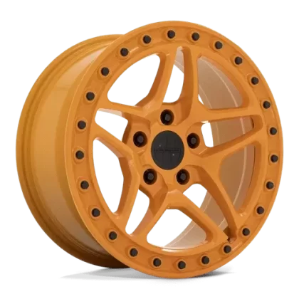 Victor Equipment BERG 17X8 5X130 ET10 GLOSS ORANGE W/ BLACK BOLTS