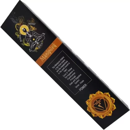 Goloka Chakra – Manipura (Power) Incense Sticks 15g