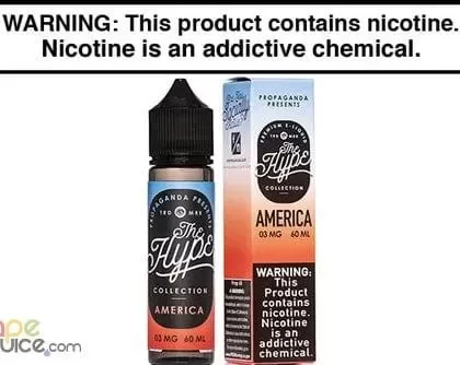 AMERICA BY THE HYPE COLLECTION 100ML | 60ML - Vapejuice