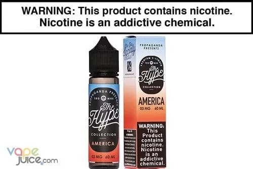 AMERICA BY THE HYPE COLLECTION 100ML | 60ML - Vapejuice