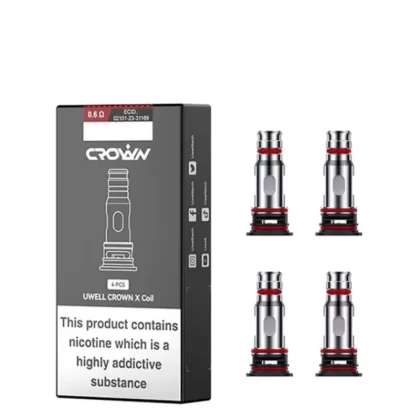 Uwell Crown X Replacement Coils - Vape Co