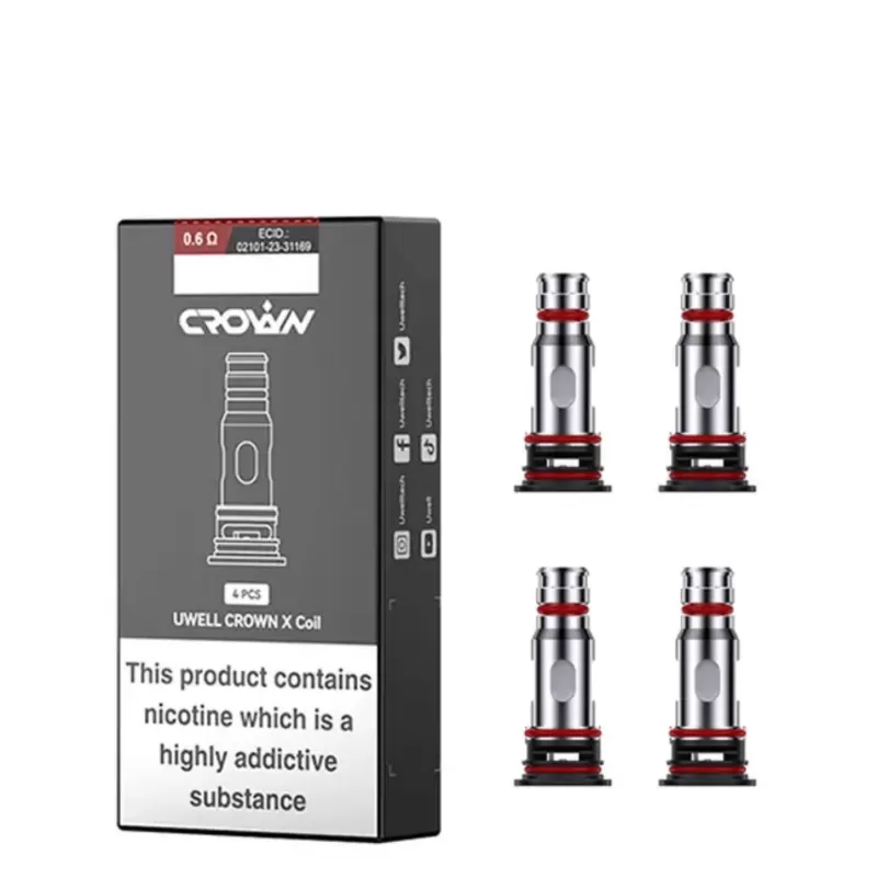 Uwell Crown X Replacement Coils - Vape Co