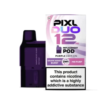 PIXL Duo 12 Prefilled Pod Purple Edition - Ecigpremium