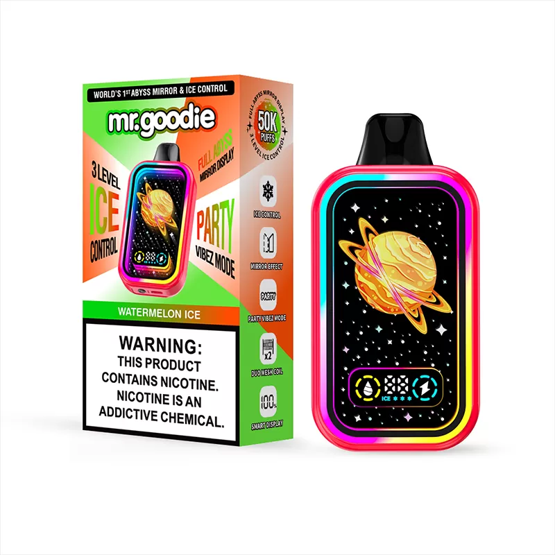 Mr.Goodie Abyss Mirror Ice Control 50K Disposable Kit 40ml - Vanilla Passion Fruit - Image 3