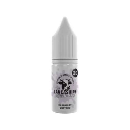 Raspberry Custard Nic Salt By The Lancashire Creamery - 20mg