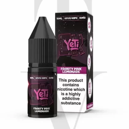 YETI 3K FROSTY PINK LEMONADE NIC SALT E-LIQUID