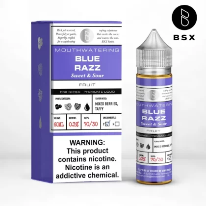BSX Vapor BSX Series - Blue Razz - 60ML E-Liquid - 6MG