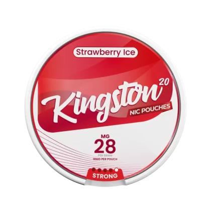 Strawberry Ice By Kingston Nicotine Pouches - Strong