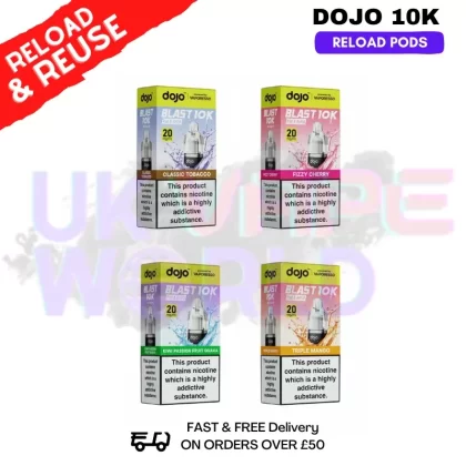 Dojo Blast 10K Puff Replacement Pods