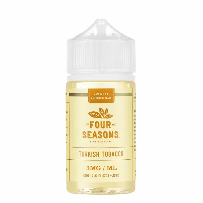 Four Seasons – Turkish Tobacco 60mL - Motivapeaustralia