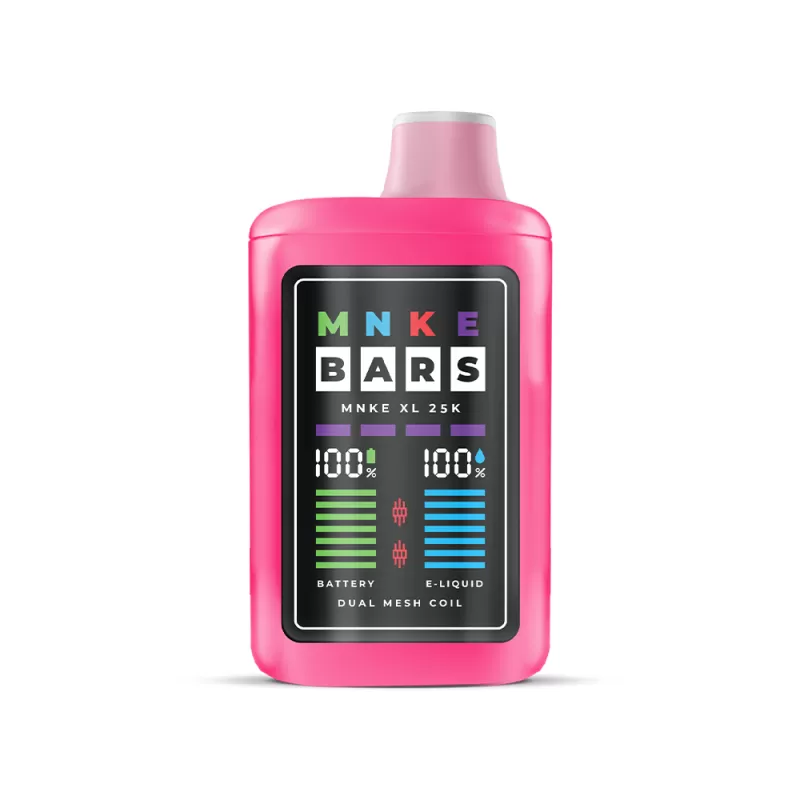 MNKE Bars XL 25K Zero Nicotine Disposable - 25,000 Puffs *** - Fresh Mint - Image 3