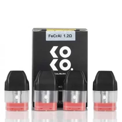 Uwell Caliburn Koko Replacement Pods - Single, Pack of 4
