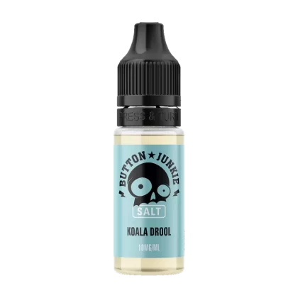 Button Junkie Koala Drool Nic Salt - 10ml - 10MG - Vape Product (E61E29)