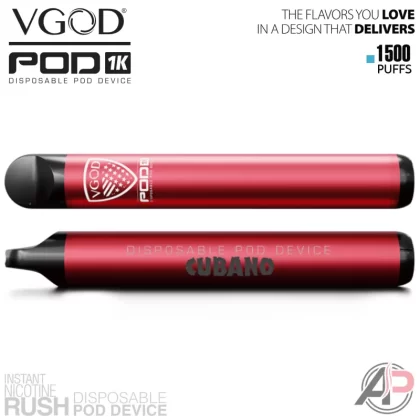 Vgod Pod 1k Puffs Disposable Vape Device
