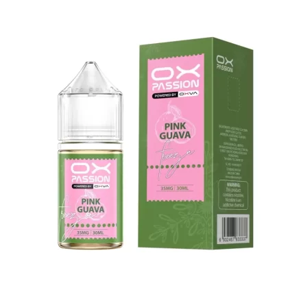 Ox Passion Freeze – Pink Guava 30ml (35/55mg) - Vapebar Pk