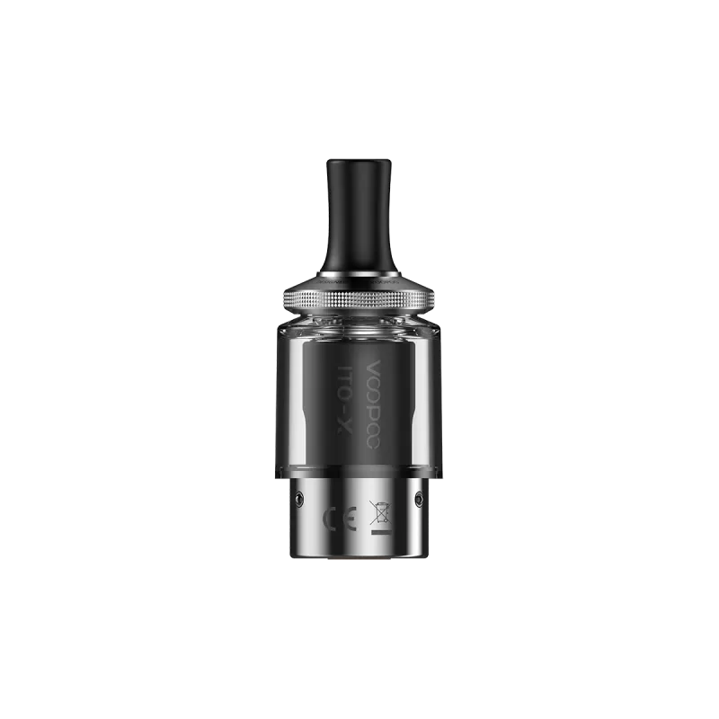 VooPoo ITO-X Replacement Pod - Silver - Ecigwizard - Image 2