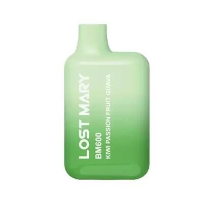 Lost Mary BM600 Kiwi Passion Fruit Guava Disposable Vape