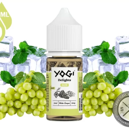 White Grape Ice by YOGI Delights Salt 30ml - Vape Product, Vape Product