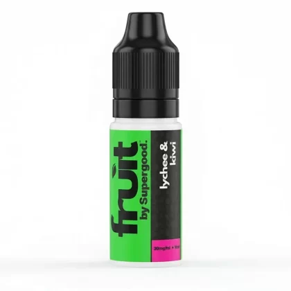 Lychee and Kiwi By Supergood Fruits 10ml Nic Salt