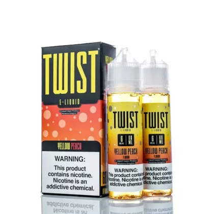Lemon Twist E-Liquids - Yellow Peach - 120ml - 6mg