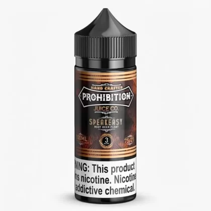 Prohibition Juice Co. Speakeasy Root Beer Float Ejuice 100ml - Uwinvapeaustralia