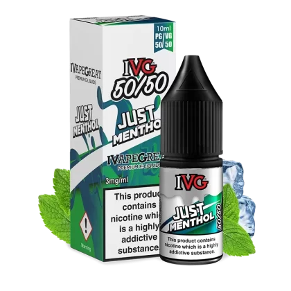 Just Menthol E-Liquid by IVG 50/50 – 10ml