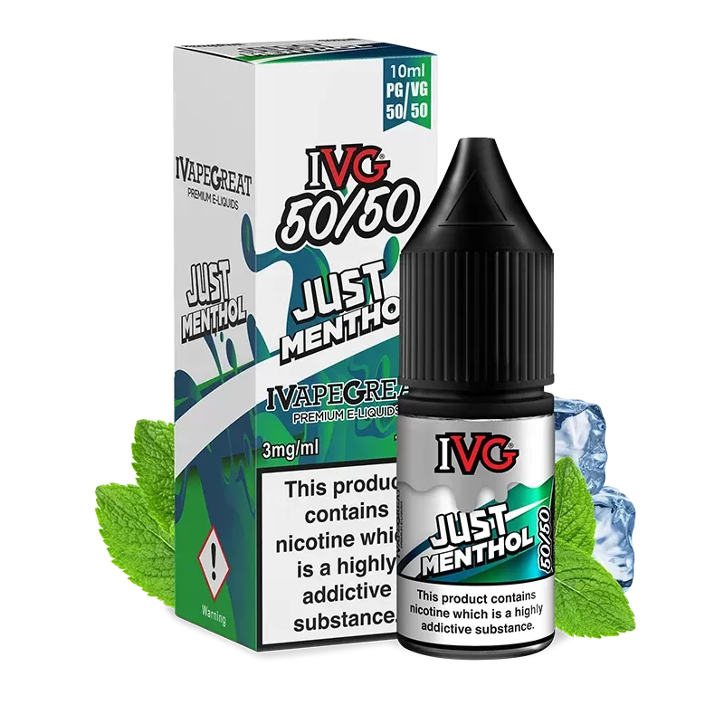 Just Menthol E-Liquid by IVG 50/50 – 10ml