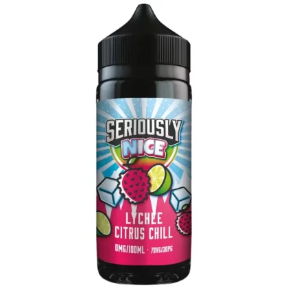 Lychee Citrus Chill Shortfill E-Liquid Seriously Nice Series by Doozy Vape Co (100ml)