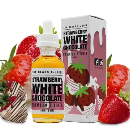 Strawberry White Chocolate – Top Class E Juice