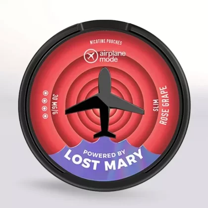 Lost Mary Airplane Mode Rose Grape Nicotine Pouches - Vape Product