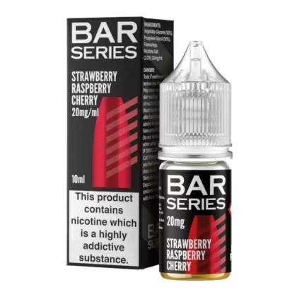 Strawberry Raspberry Cherry Nic Salt E-Liquid by Bar Series (10ml) - 20mg