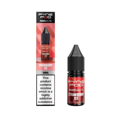 Strawberry Ice Nic Salt E-Liquid by Pyne Pod - 5 mg - Low Strength