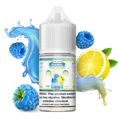 Pod Juice – Blue Razz Lemonade 30ml - Vape Product, Vape Product