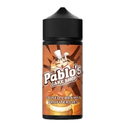 Salted Caramel Profiteroles By Pablo’s Cake Shop 100ml Shortfill