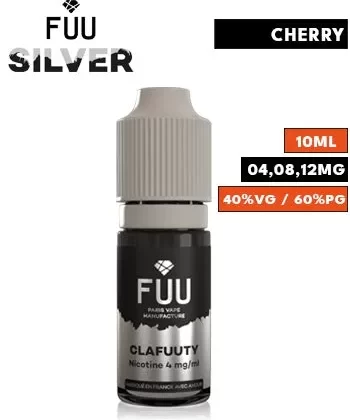 Clafuuty eLiquid by FUU Silver - 04mg / 10ml