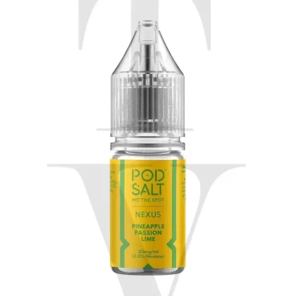 POD SALT NEXUS PINEAPPLE PASSION LIME NIC SALT E-LIQUID