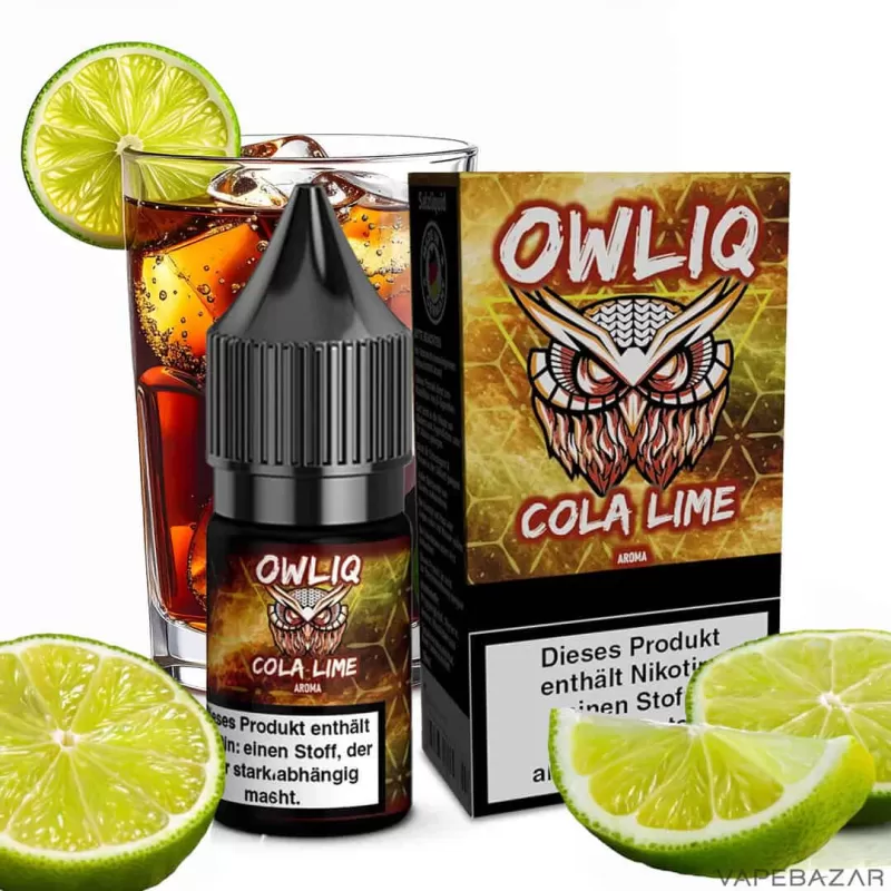 Owliq Liquid – Cola Lime - Vapebazar